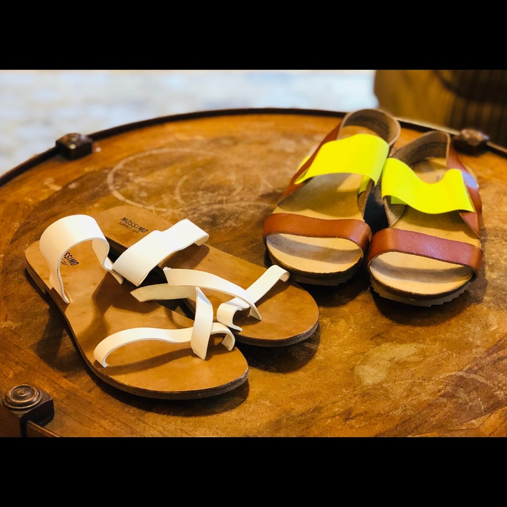 2 Pairs of Mossimo Sandals